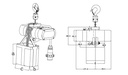 CHAIN - STAGE KING D8 320kg / 14m (single brake)