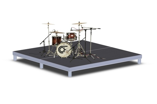 STAGE system TS3 2x2m - suitable for drummer